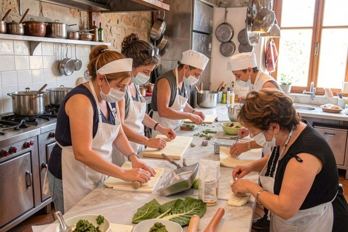 Laboratorio di cucina calabrese a Pizzo